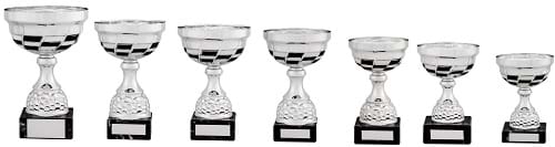 Chequered Themed Cup Trophies DSMS40 Series Chequered Themed Cup Trophies DSMS40 Series