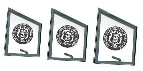 Budget 5mm Thick Glass Trophy Engraved Logo Text  GP318 Series