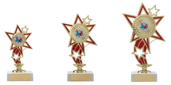 1269 Budget Star Trophies Range for any Sport or Logo