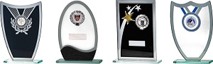 Glass Trophies Engraved